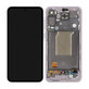 дисплей за Samsung A55 A556B, Тъчскрийн и рамка, GH82-34305C, Awesome Lilac, Genuine Service Pack