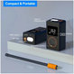 Преносим електрически въздушен компресор с аксесоари (7.4V, 1800mAh)
