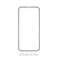 Закалено стъкло FullCover за iPhone 12 mini, FixPremium