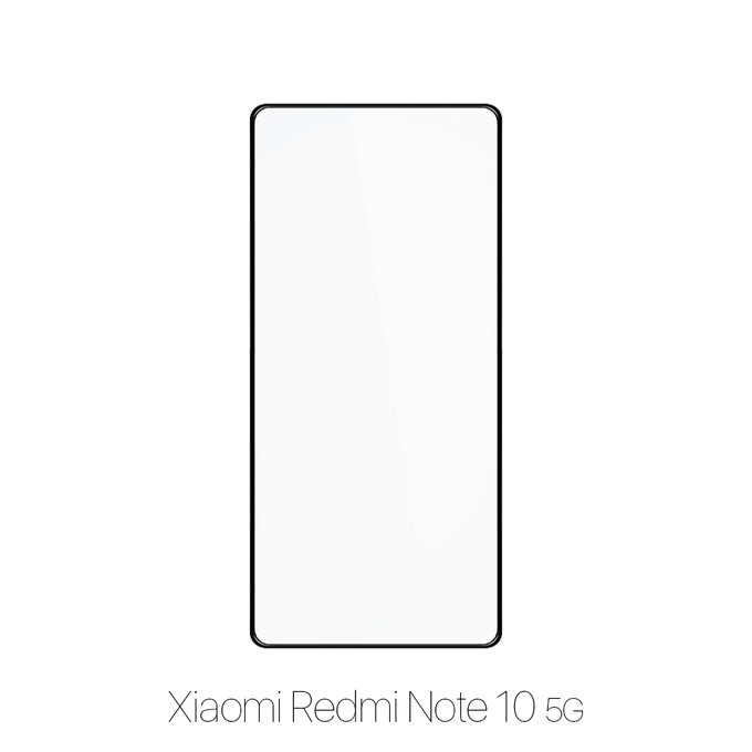 Закалено стъкло FullCover за Xiaomi Червено, Redmi Note 10 5G, FixPremium