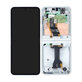 дисплей за Samsung Z Flip 6 F741B, Тъчскрийн и рамка, GH82-35014F, бял, White, Genuine Service Pack