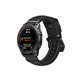 Кожена каишка за Garmin (QuickFit 22mm), Черно, Black, FixPremium