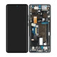 Дисплей за Motorola Edge 50 Ultra, Forest Grey, Тъчскрийн с рамка, 5D68C24483 Genuine Service Pack