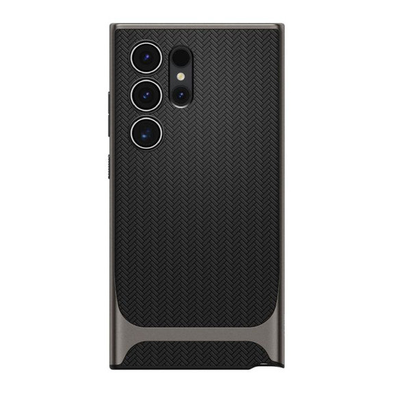 Калъф Neo Hybrid за Samsung S24 Ultra, оръжейно сив, Gunmetal