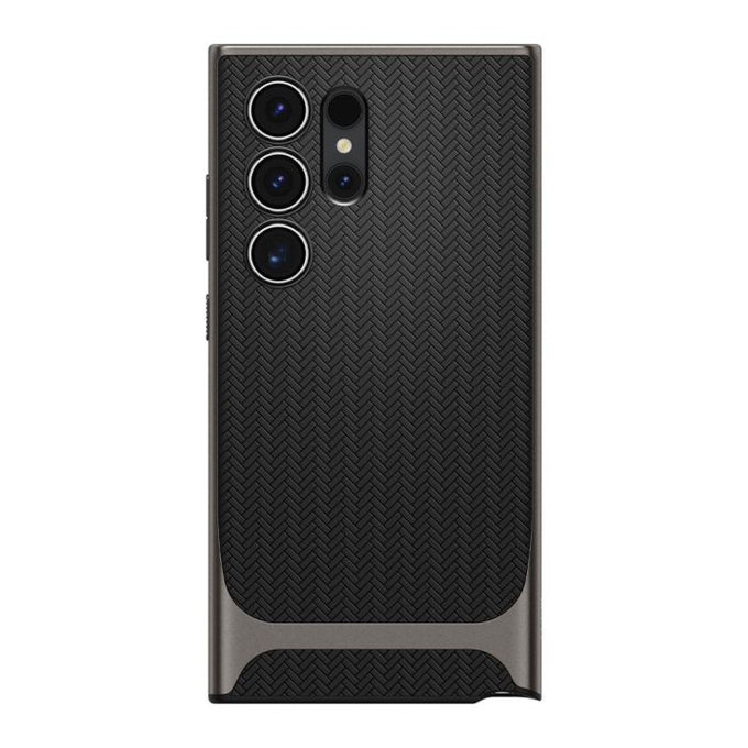 Калъф Neo Hybrid за Samsung S24 Ultra, оръжейно сив, Gunmetal