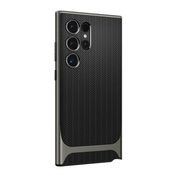 Калъф Neo Hybrid за Samsung S24 Ultra, оръжейно сив, Gunmetal