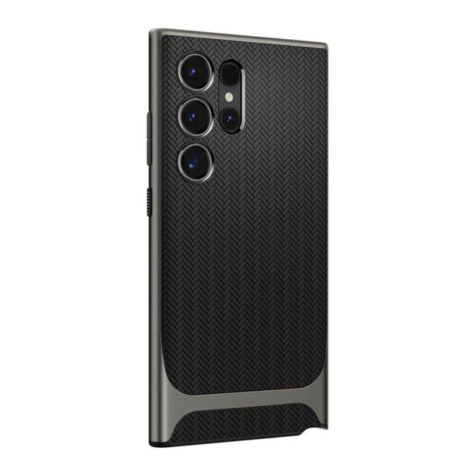 Калъф Neo Hybrid за Samsung S24 Ultra, оръжейно сив, Gunmetal