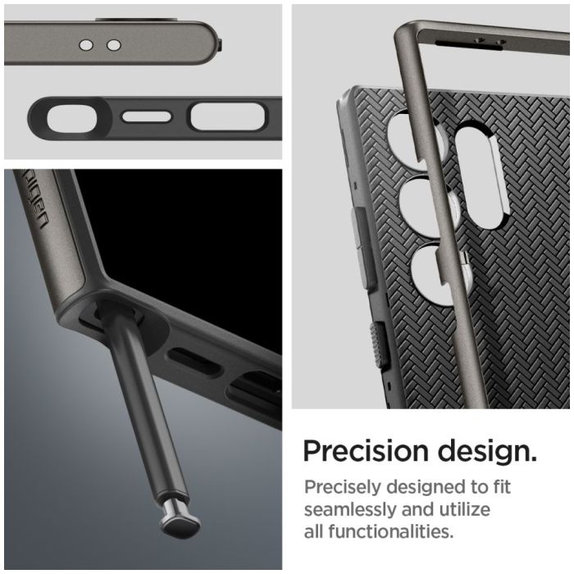 Калъф Neo Hybrid за Samsung S24 Ultra, оръжейно сив, Gunmetal