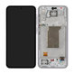 дисплей за Samsung A35 A356B, Тъчскрийн и рамка, Awesome Lilac, TFT