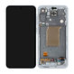 дисплей OLED за Samsung A55 A556B, Тъчскрийн и рамка, Awesome Iceblue