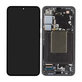 дисплей OLED за Samsung S24 S921B, Тъчскрийн и рамка, Onyx Black
