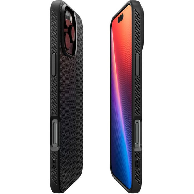 Калъф Liquid Air за iPhone 16 Pro Max, Matte Black