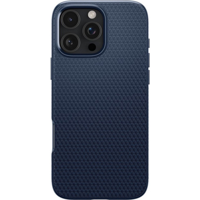 Калъф Liquid Air за iPhone 16 Pro Max, тъмно син, navy blue