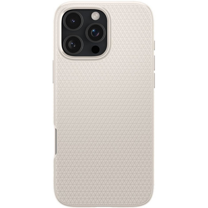 Калъф Liquid Air за iPhone 16 Pro Max, естествен титан, natural titanium