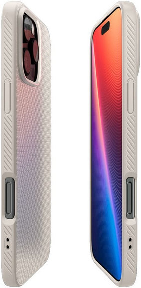 Калъф Liquid Air за iPhone 16 Pro Max, естествен титан, natural titanium