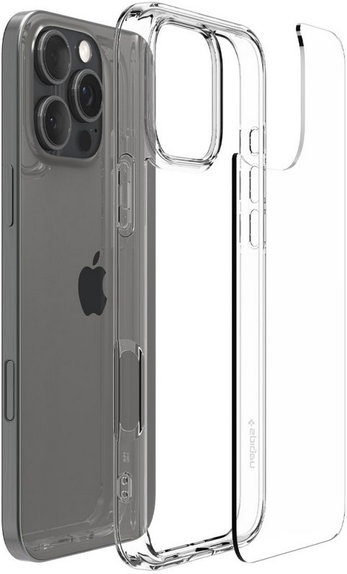 Калъф Ultra Hybrid за iPhone 16 Pro Max, Crystal Clear