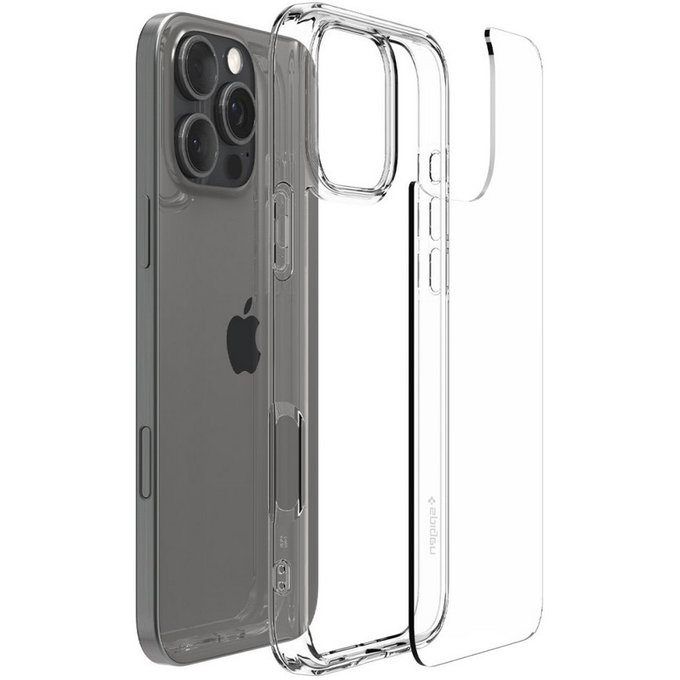 Калъф Ultra Hybrid за iPhone 16 Pro Max, Crystal Clear