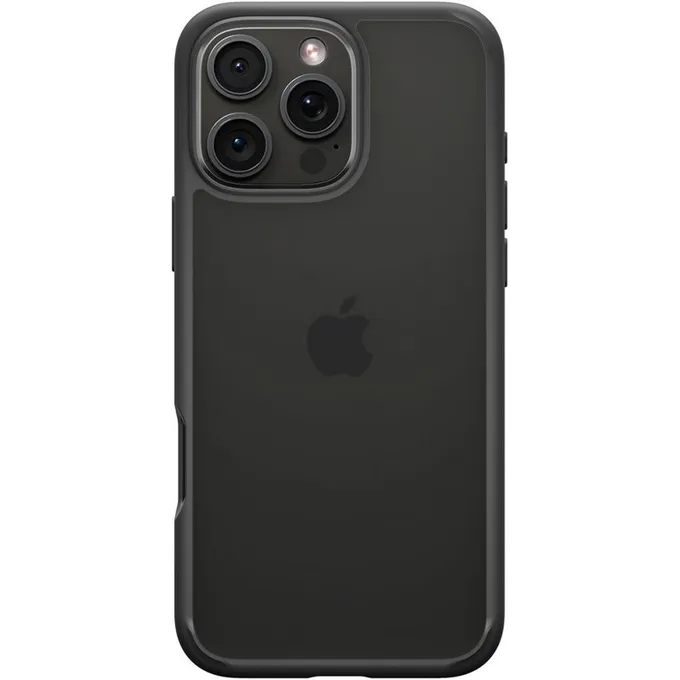 Калъф Ultra Hybrid за iPhone 16 Pro Max, матирано черен, Frost Black