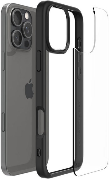 Калъф Ultra Hybrid за iPhone 16 Pro Max, Matte Black