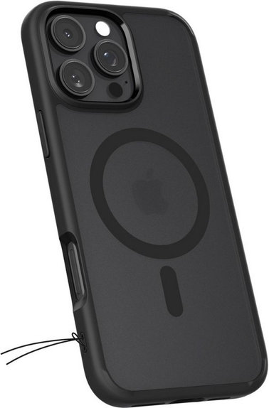 Калъф Ultra Hybrid с MagSafe за iPhone 16 Pro Max, матирано черен, Frost Black