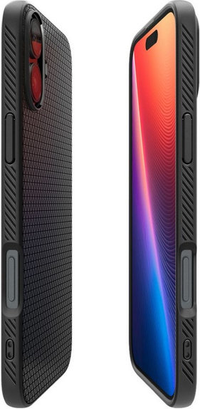 Калъф Liquid Air за iPhone 16 Plus, Matte Black