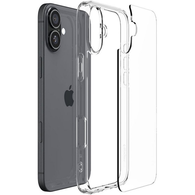 Калъф Ultra Hybrid за iPhone 16 Plus, Crystal Clear