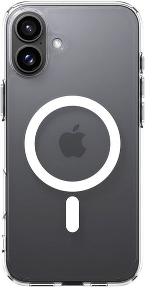 Калъф Ultra Hybrid с MagSafe за iPhone 16 Plus, Бял, White