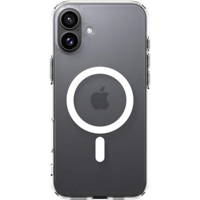 Калъф Ultra Hybrid с MagSafe за iPhone 16 Plus, Бял, White