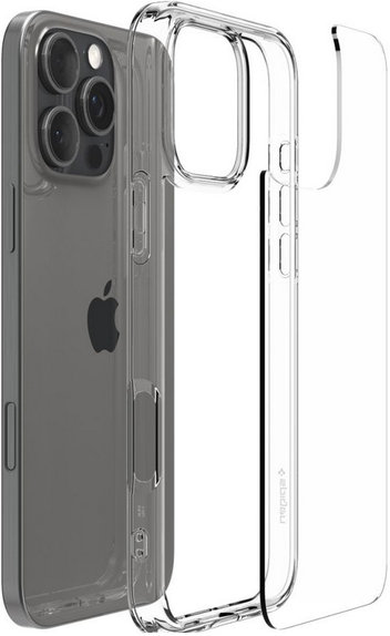 Калъф Ultra Hybrid за iPhone 16 Pro, Crystal Clear