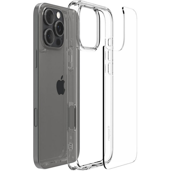 Калъф Ultra Hybrid за iPhone 16 Pro, Crystal Clear