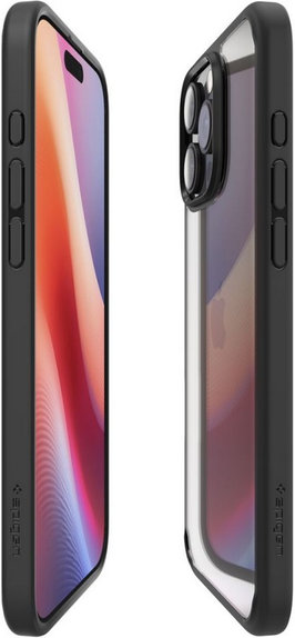 Калъф Ultra Hybrid за iPhone 16 Pro, Matte Black
