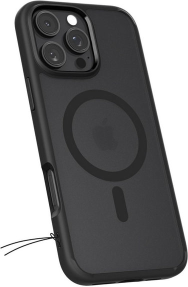 Калъф Ultra Hybrid с MagSafe за iPhone 16 Pro, матирано черен, Frost Black