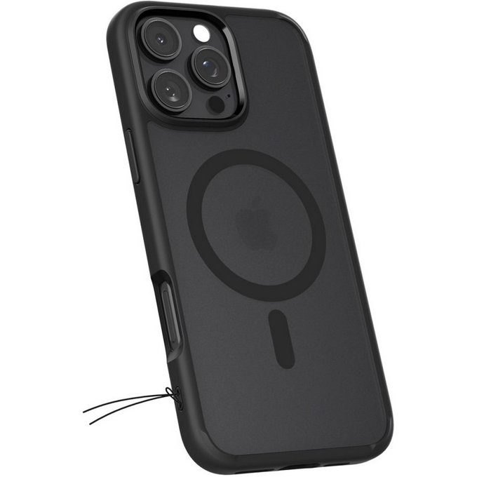 Калъф Ultra Hybrid с MagSafe за iPhone 16 Pro, матирано черен, Frost Black