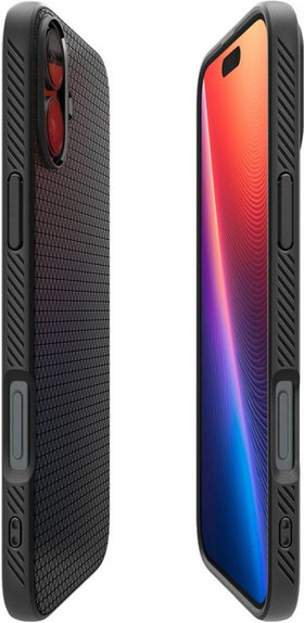 Калъф Liquid Air за iPhone 16, Matte Black