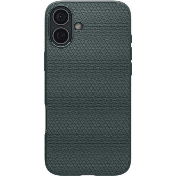 Калъф Liquid Air за iPhone 16, зелен Abyss, Abyss Green