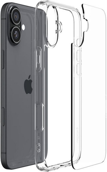 Калъф Ultra Hybrid за iPhone 16, Crystal Clear