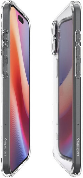 Калъф Ultra Hybrid за iPhone 16, Crystal Clear