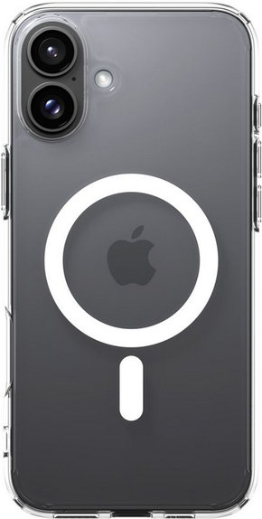 Калъф Ultra Hybrid с MagSafe за iPhone 16, Бял, White