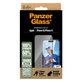 UWF закалено стъкло с апликатор за iPhone 16/15, Черно, PanzerGlass