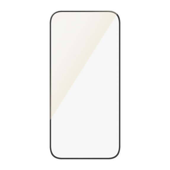 Закалено стъкло UWF Eyecare с апликатор за iPhone 16 Plus/15 Plus, Черно, PanzerGlass