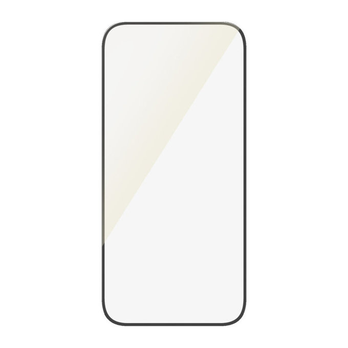Закалено стъкло UWF Eyecare с апликатор за iPhone 16 Plus/15 Plus, Черно, PanzerGlass