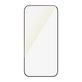 Закалено стъкло UWF Eyecare с апликатор за iPhone 16 Pro, Черно, PanzerGlass