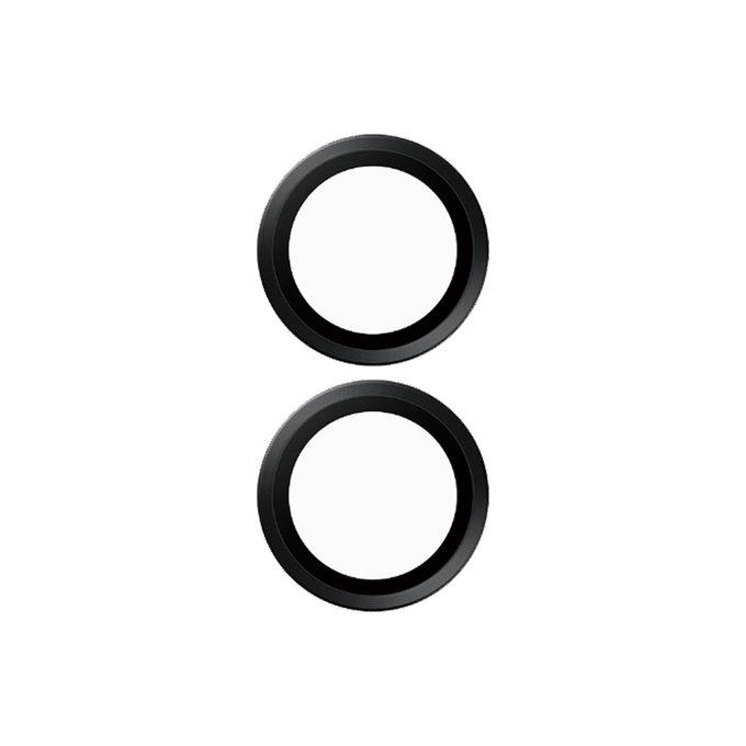 Протектор за камера Hoops за iPhone 16 и 16 Plus, Черно, Black