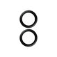 Протектор за камера Hoops за iPhone 16 и 16 Plus, Черно, Black