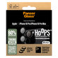 Протектор за обектив на задна камера Hoops за iPhone 16 Pro Max/16 Pro, Черно, PanzerGlass
