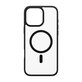 Калъф HardCase с MagSafe за iPhone 16 Pro Max, Черно, PanzerGlass