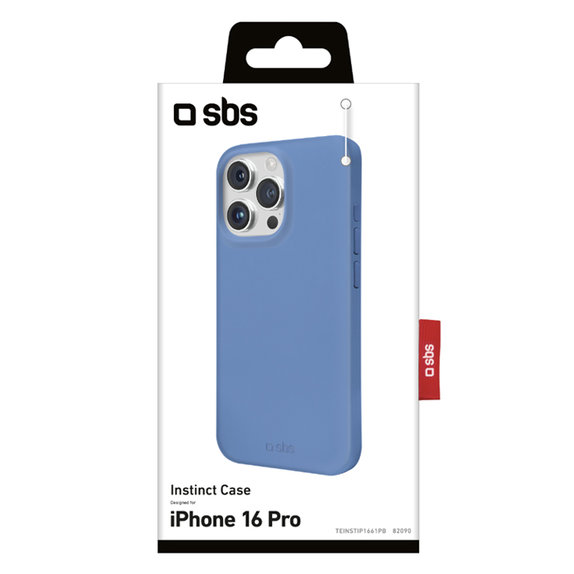 Калъф Instinct за iPhone 16 Pro, Синьо, Blue, SBS
