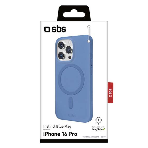 Калъф Instinct Mag с MagSafe за iPhone 16 Pro, Синьо, Blue