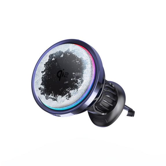 MagSafe мини зарядно за кола с Qi2, Черно, Black, FixPremium