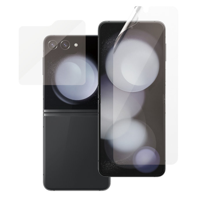 Защитно фолио UWF и закалено стъкло за Samsung Galaxy Z Flip6, Прозрачно, SAFE by PanzerGlass
